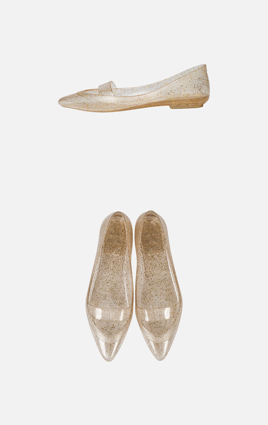 Heavenly Jelly Sleek Glitter Gold