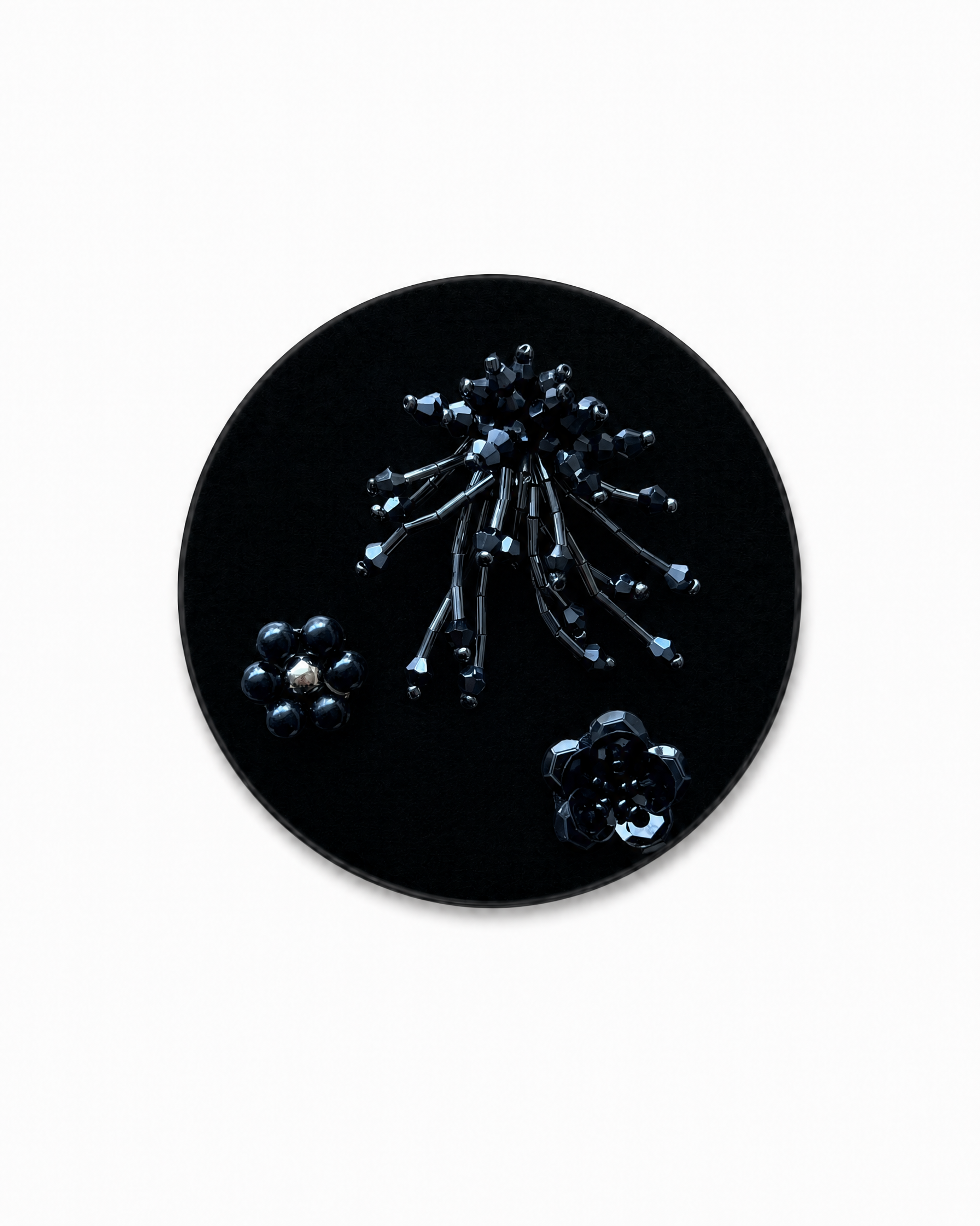 Black-to-Blue Ombre