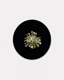 Gold Sequin Flower