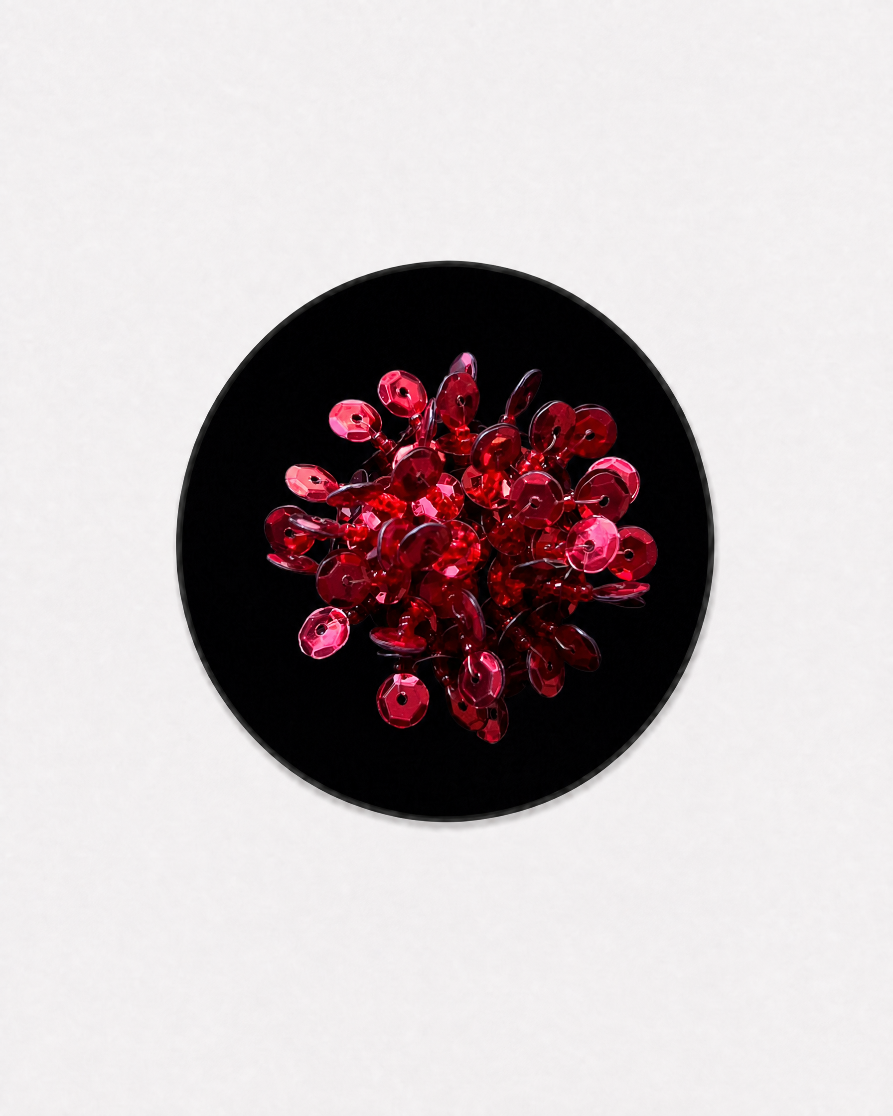 Burgundy Sequin