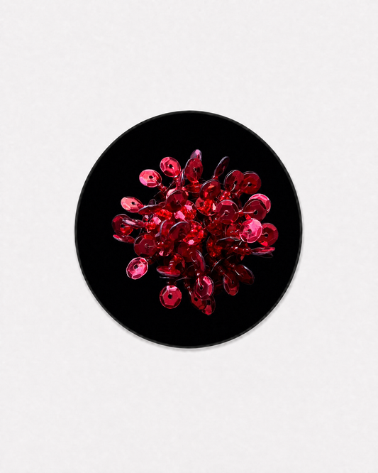 Burgundy Sequin