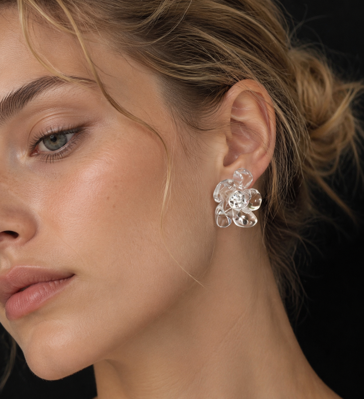 transparent flower