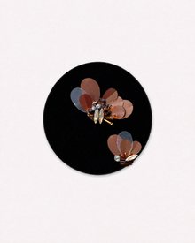 Coffee Brown Sequin