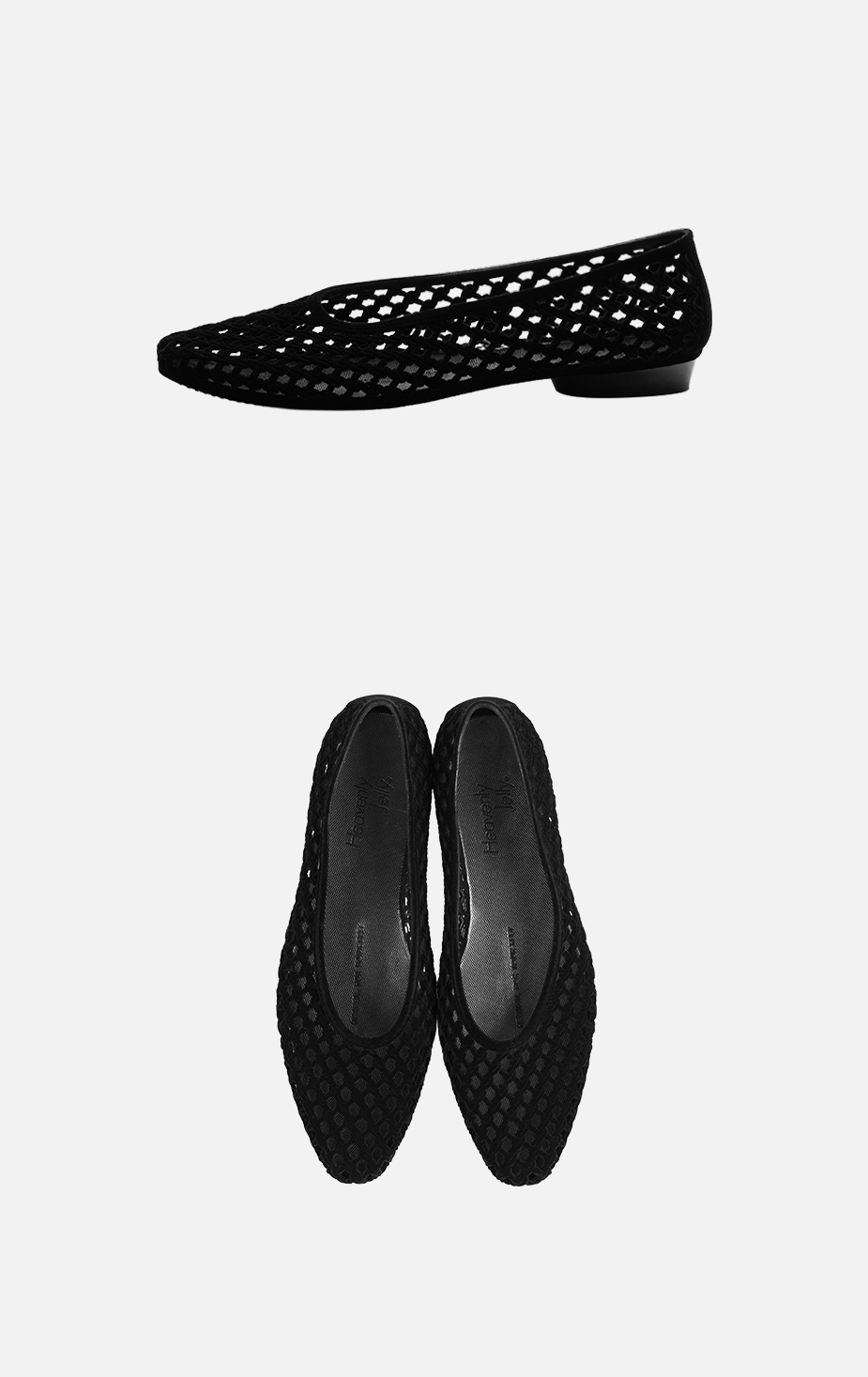 Heavenly Jelly Allure Suede Black