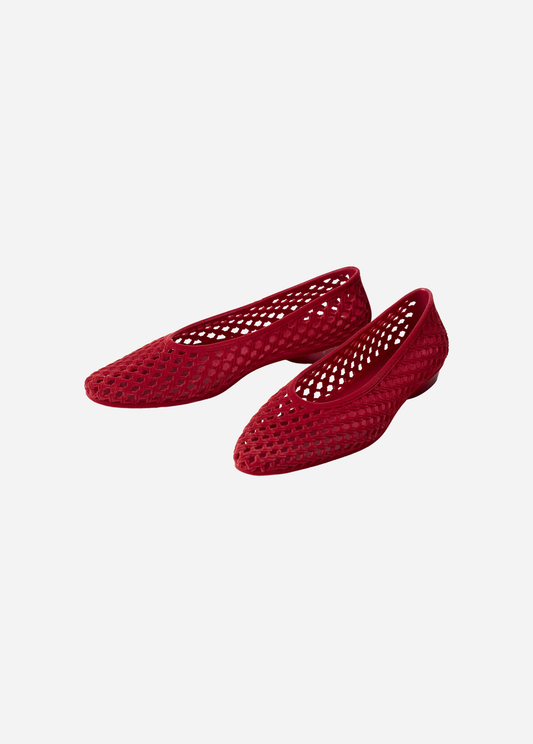Heavenly Jelly Allure Suede Red
