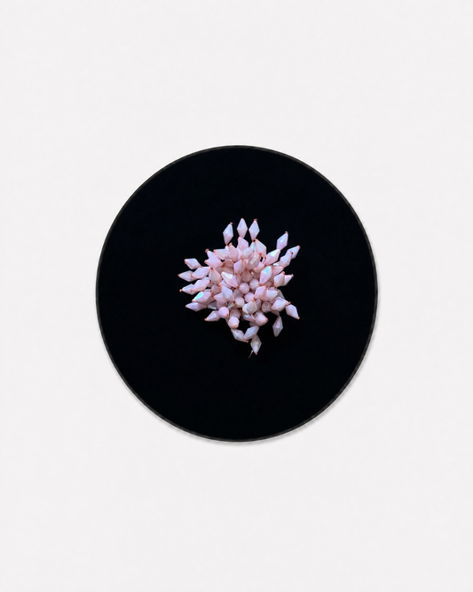 Light Pink Beaded Flower