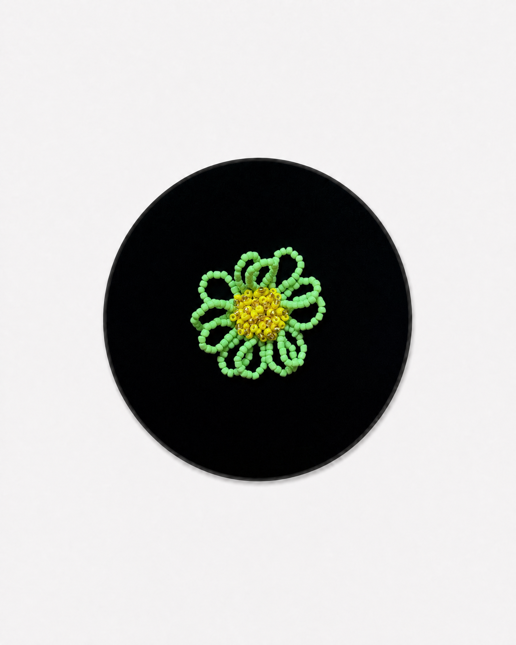 Lime Green Daisy