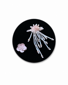 Firework & Flower Cluster - Light Pink